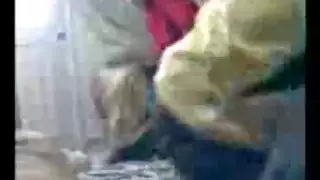 شاب قذر مضيفة